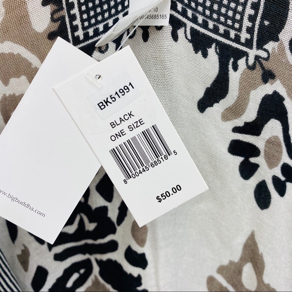 NWT BIG BUDDHA Caftan Cover Up - Picture 4 of 6